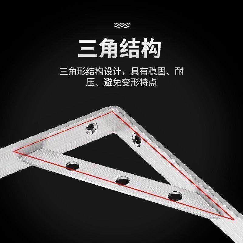 三角支架不锈钢三脚架置物架托架承重支撑墙上架子隔板置物层板托