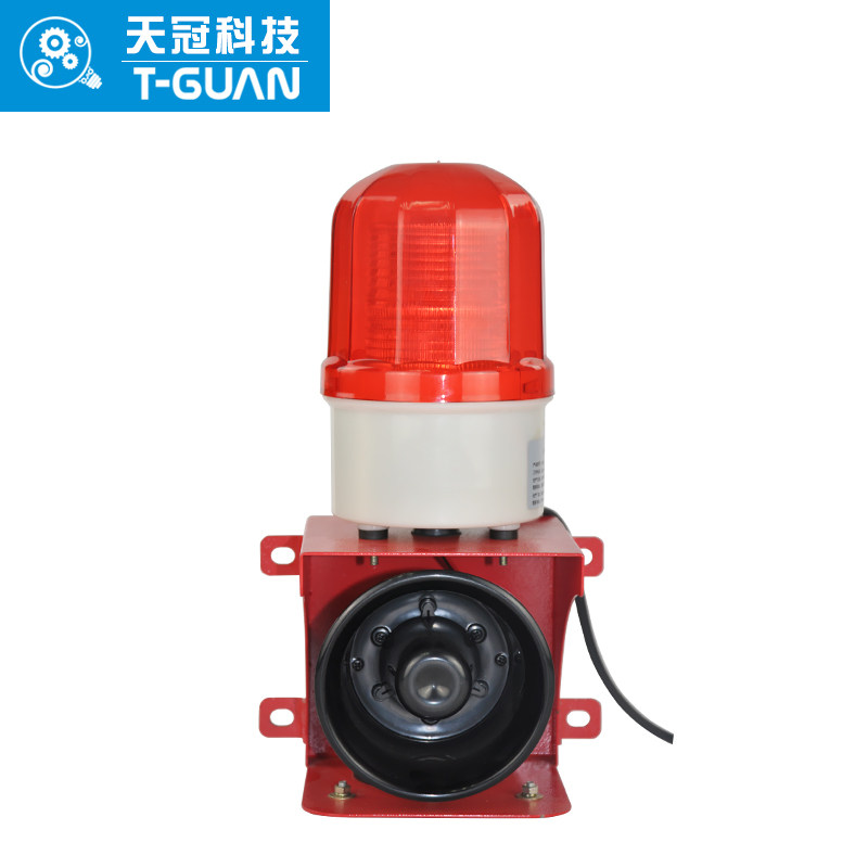 天冠TGSG-110工业声光报警器220v车间学校语音报警喇叭24v12v380v