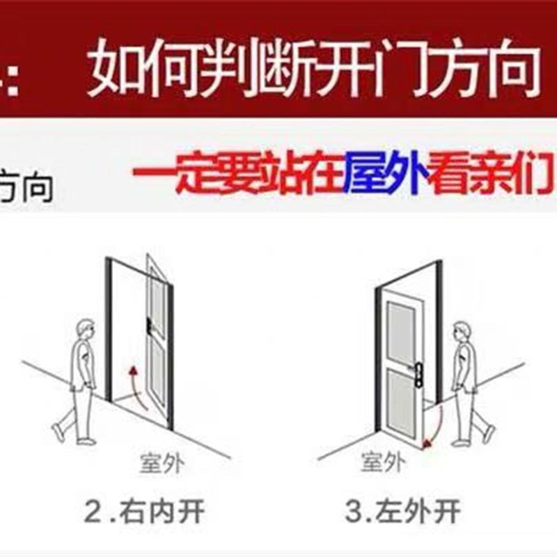 防盗门把手老式盼盼门锁11齿轮通用小帅防盗门通用锁配件拉手图片