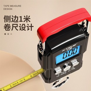 手提电子秤小型高精度便携式弹簧秤快递家用买菜防欺诈吊钩称鱼器