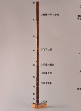 十节九目/九节洞箫萧/专业精制乐器素洞箫/演奏精品EFG调素箫乐器