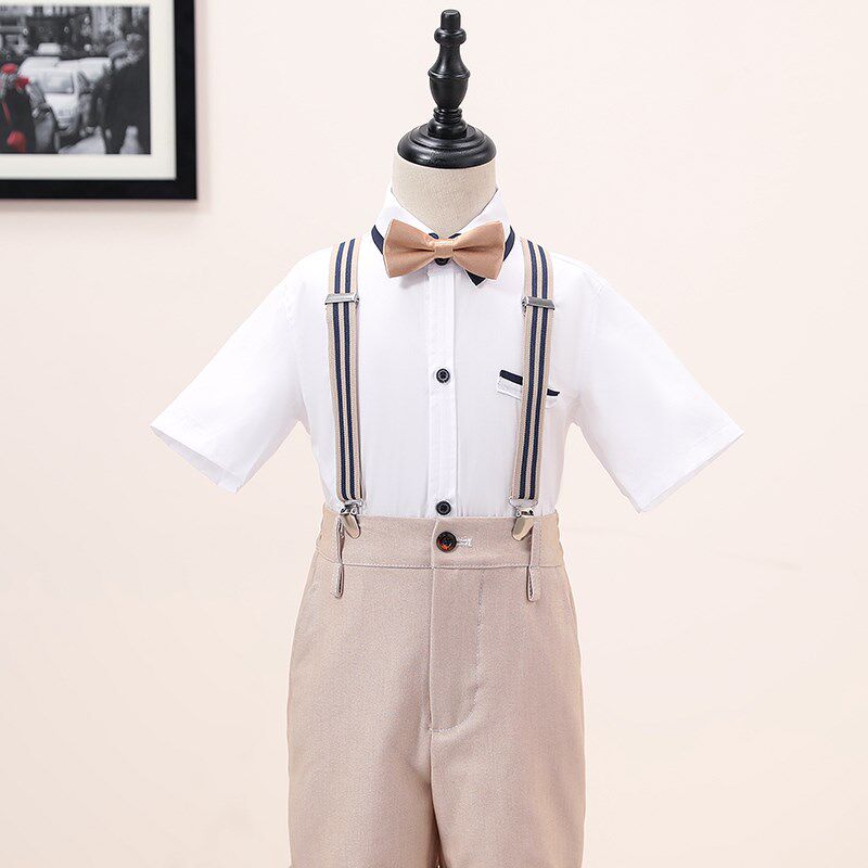 幼儿园毕业服装儿童演出服合唱服男童礼服主持人小学生男孩表演服