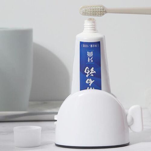 挤牙膏神器家用手动懒人牙膏按压器免打孔便捷省力通用款分配器