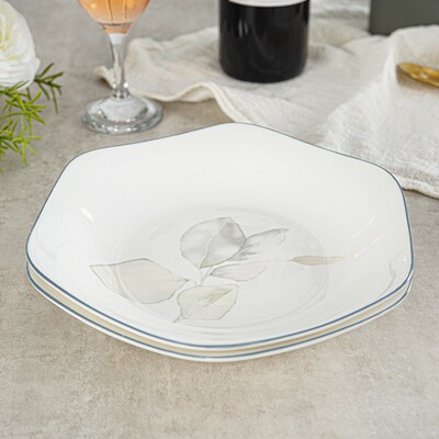 盘子家用2021新款陶瓷简约时尚好看菜盘菜碟创意饭盘深盘鱼盘餐具