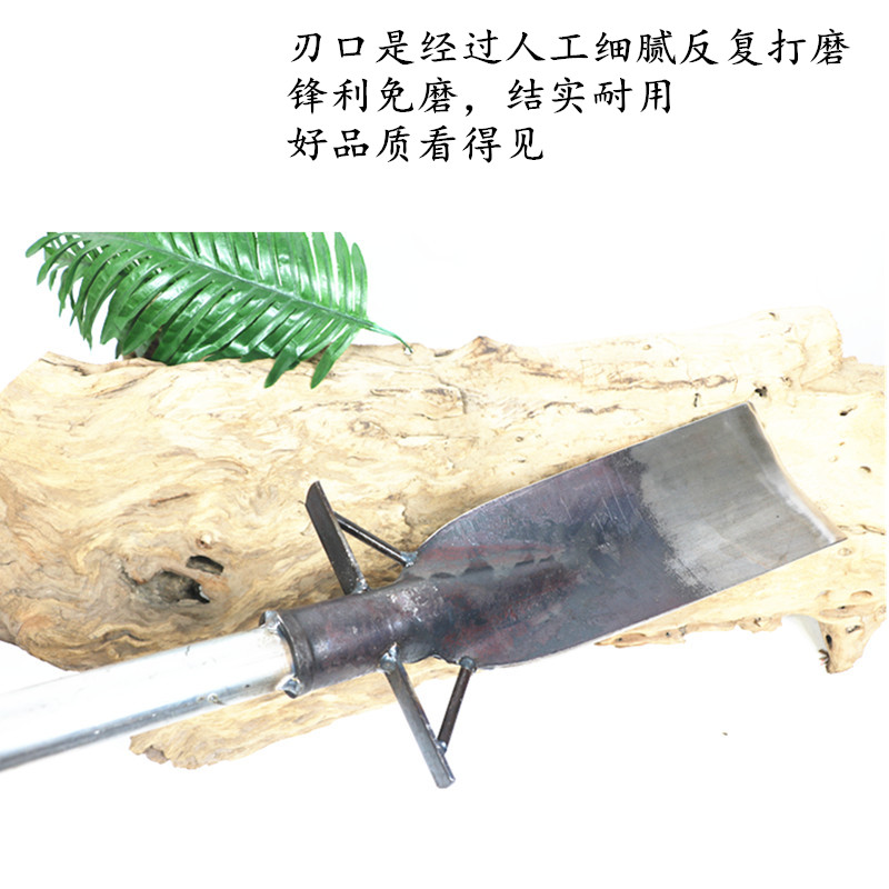 弹簧钢加厚挖树锹起树铲树根锹移苗器大号挖沟工具松土坑铁锹窄锹