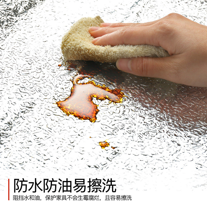 厨房贴纸防水防油自粘墙贴柜子橱柜防潮垫纸铝箔防火耐高温隔油纸