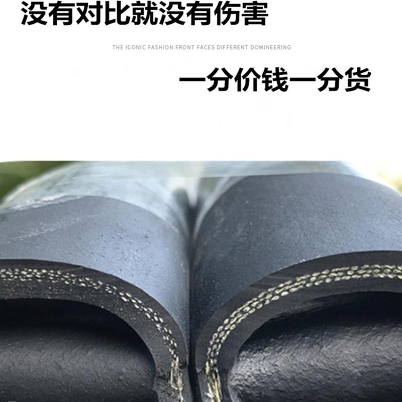 高压夹布橡胶管水管软管黑胶管蒸汽软管胶皮管喷砂管光面防爆耐磨