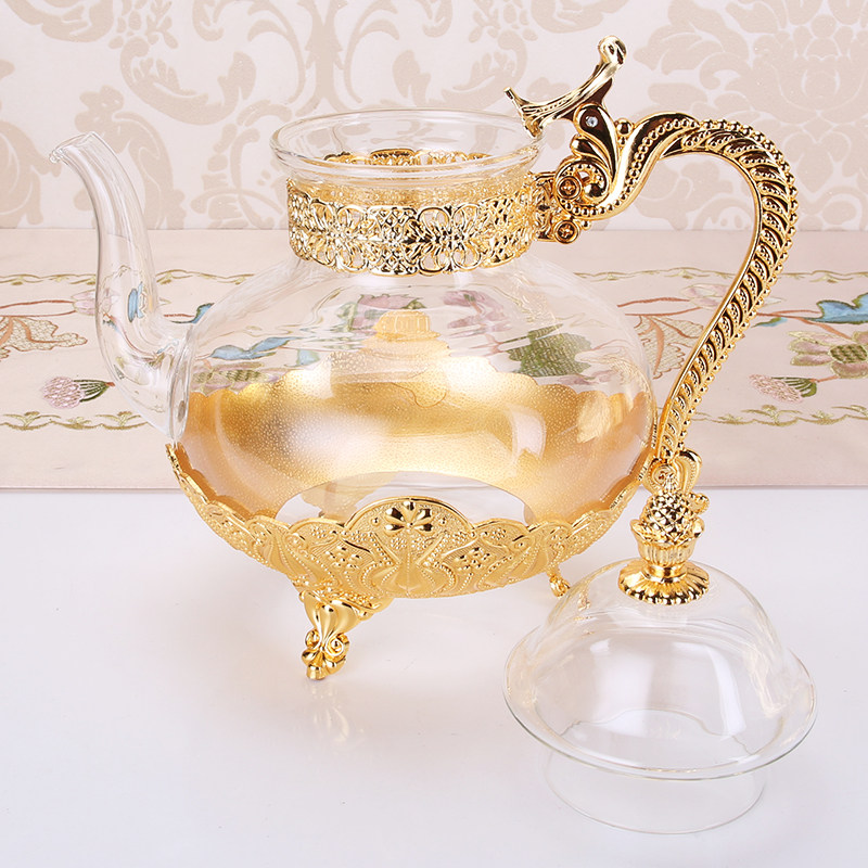 茶壶手工小茶壶家用酒壶玻璃金属壶家用咖啡壶凉水壶酒工艺品酒具