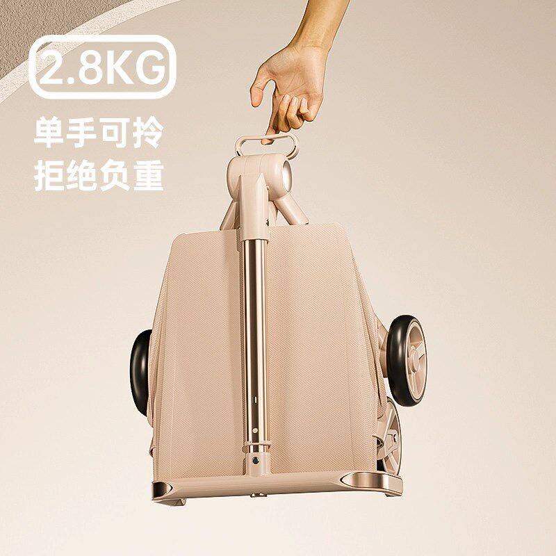 可上飞机婴儿口袋推车可登机超轻轻便折叠儿童遛娃神器加宽溜娃车