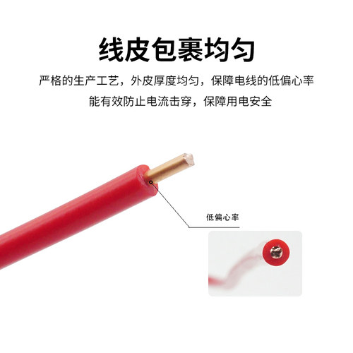 BV单芯单股硬电线0.75-150平方国标纯铜芯接地塑铜家装用阻燃电缆