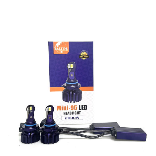 TACPRO汽车led大灯厂家高亮聚光H4远近一体LED车灯批发H7近光灯无