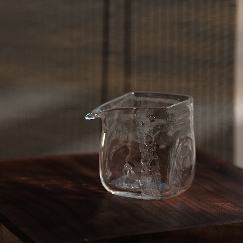 饴山琉璃公道杯系列中式手工吹制玻璃茶道具茶器茶海分茶器功夫茶