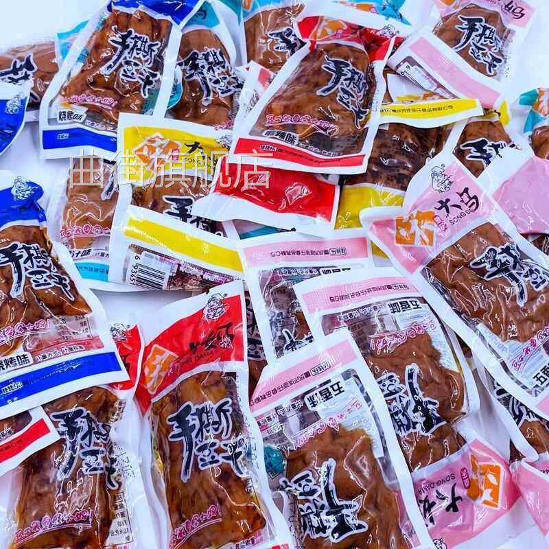 宋大妈手撕豆腐干重庆散装小包装辣条素肉爆款零食豆干官方旗舰店