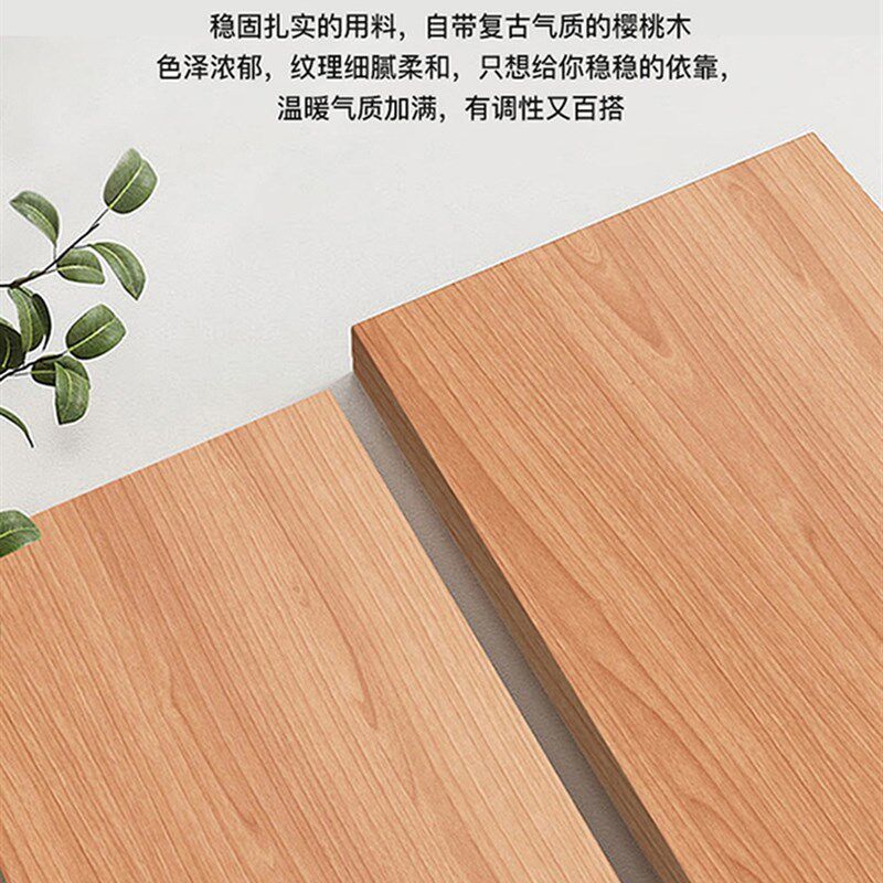 北美胡桃木现代家用卧室双人位办公桌书桌电竞台实木结实耐用长桌