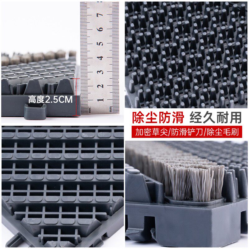 室外地垫防滑防冻入户门防晒脚垫户外酒店进门迎宾垫防水商用地毯