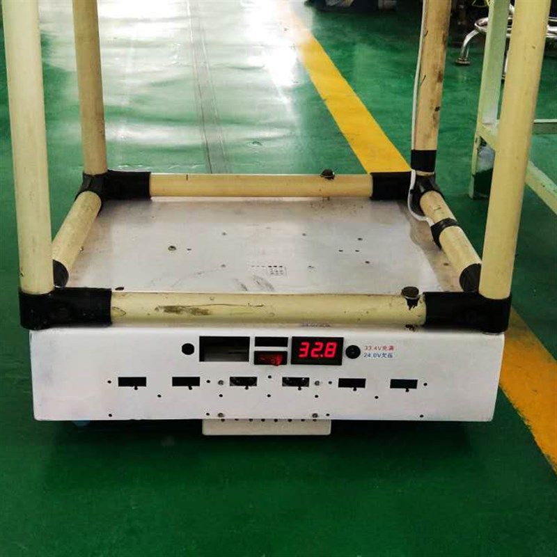 10公斤AGV小车 智能寻迹无人搬运车工厂物流配送自动导引磁条导航