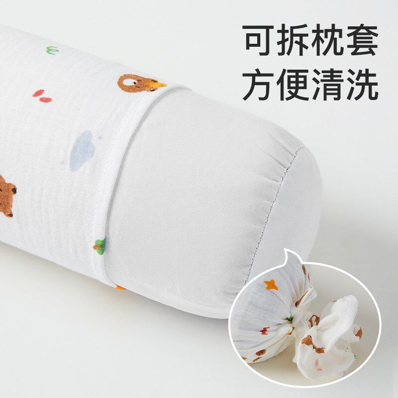 婴儿糖果安抚枕新生儿防惊跳宝宝躺枕侧睡神器婴幼儿长条荞麦枕头