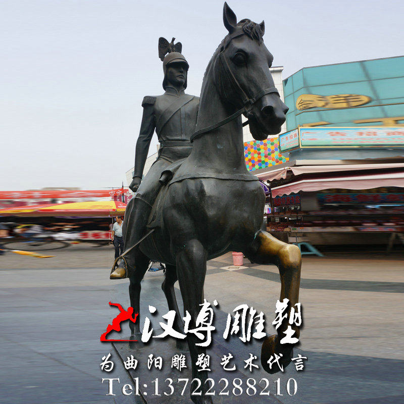 玻璃钢铜雕古代三希堂人物手拿扇子人物公园步行街商业街雕塑小品