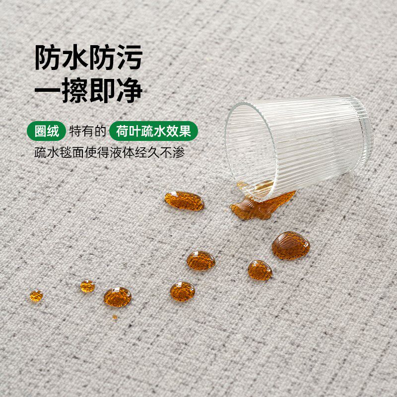 可拆洗地毯客厅2025新款意式可机洗免洗可擦卧室家用沙发茶几地垫