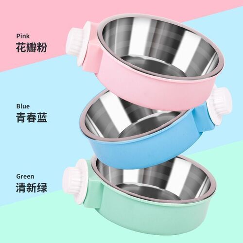 兔子专用水碗喂食用品猫笼子放水盆固定狗兔粮盆挂碗食物盘悬挂式
