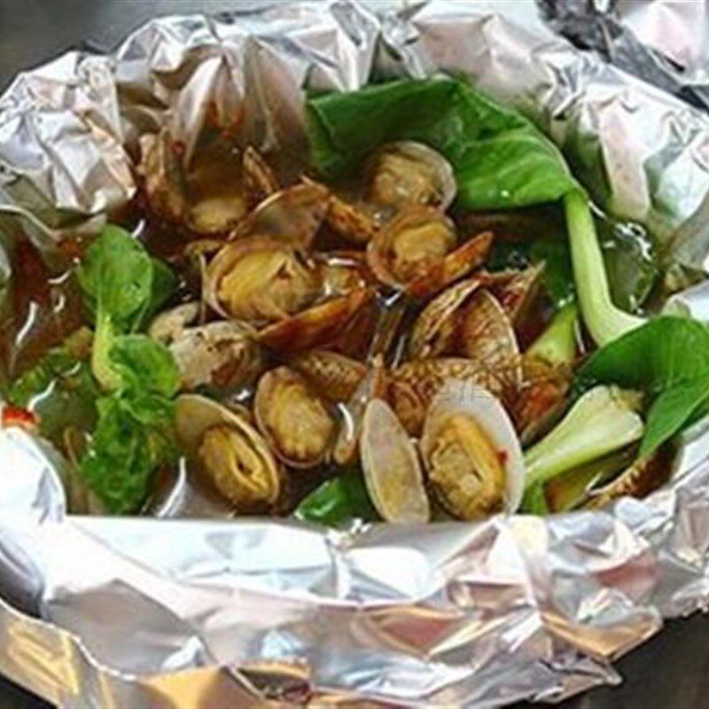 高力健锡纸烤肉纸加厚锡箔纸烤箱锡纸铝箔纸烧烤盘吸油纸烘焙油纸