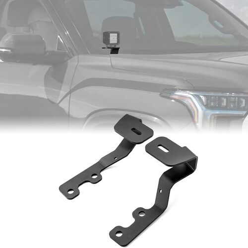 适用于2022-2026 Tundra 坦途沟渠灯支架A柱LED射灯工作灯