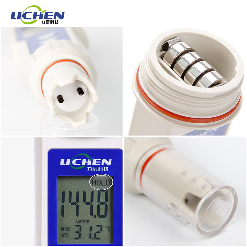 力辰科技CT-2数显笔式电导率仪TDS水质测试笔便携式PH计电导率仪图片