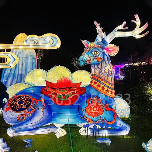 大型春节元宵引流亮化花灯灯展