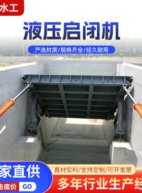 渠道水库不锈钢液压电动启闭机