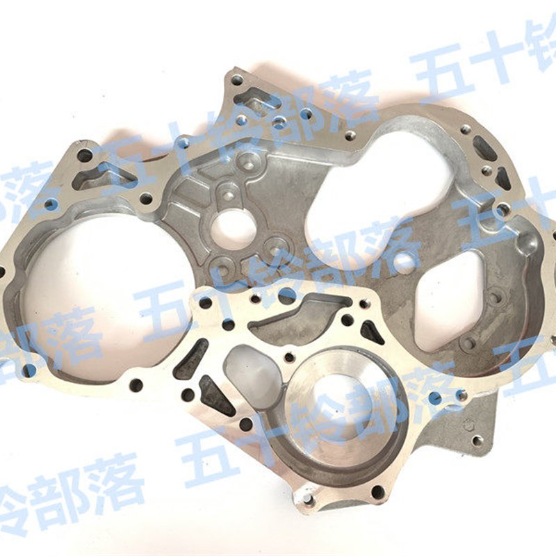 五十铃货车庆铃100P4JB1-T发动机时规低座时规盖板时规底座时规盖