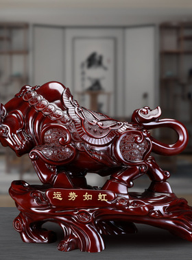 2021生肖牛年牛工艺品摆件家居客厅电视酒柜博古架装饰品招财摆设