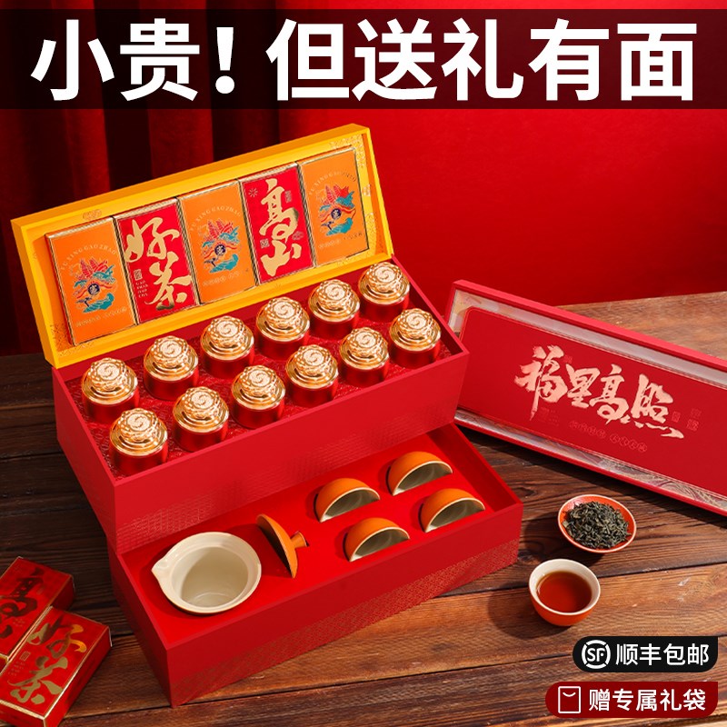 2024龙年新年礼物送爸爸妈妈生日给父母长辈实用的春节礼盒过年小