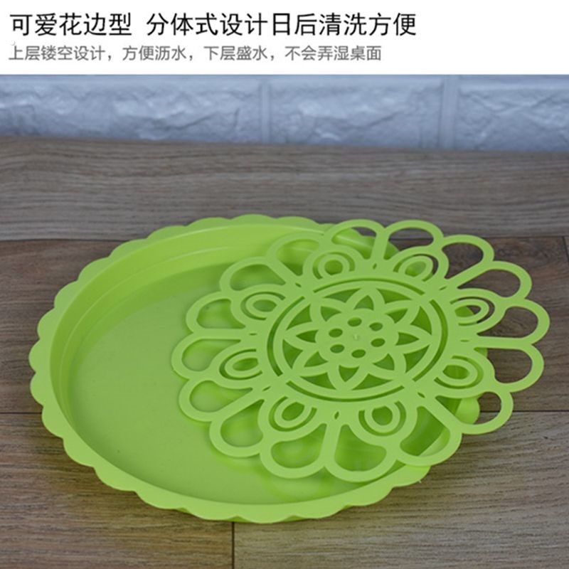 开水瓶垫暖壶水壶托盘防漏水热水瓶垫子家用暖瓶垫水杯塑料隔热垫