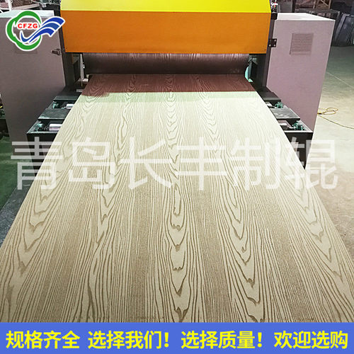 塑料薄膜皮革压花机压纹成型