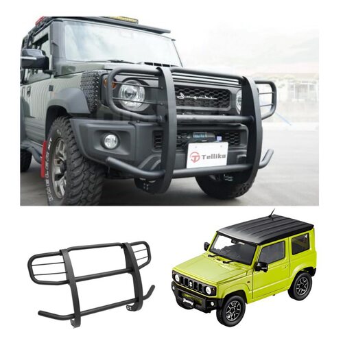 适用于2018+吉姆尼Jimny JB64 JB74改装件 牛栏前保险防撞前杠