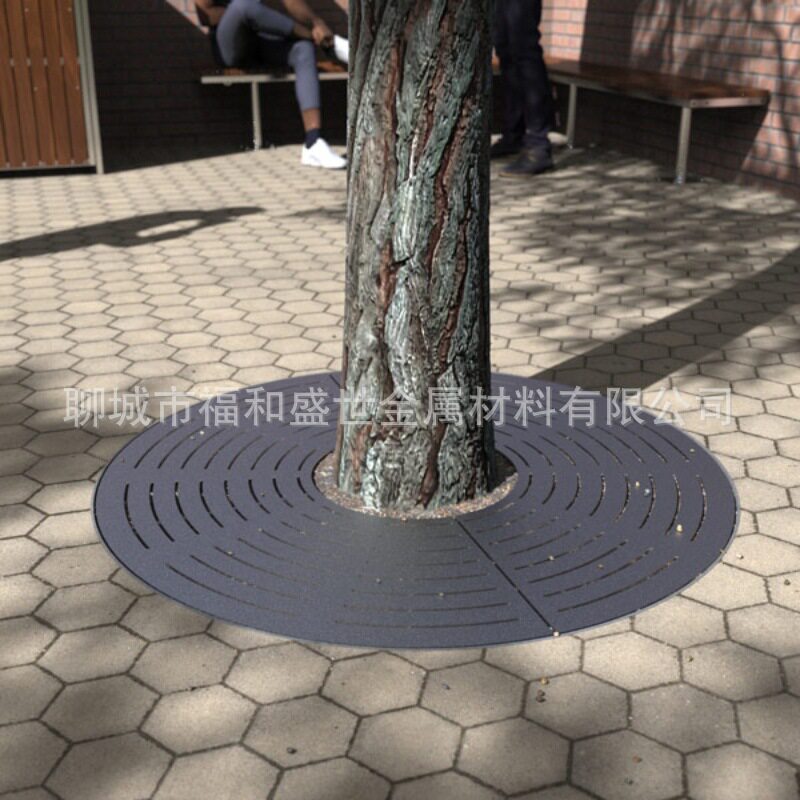 304不锈钢树池篦子 护树板树盖板园林道路装饰树穴盖板树篦子图片