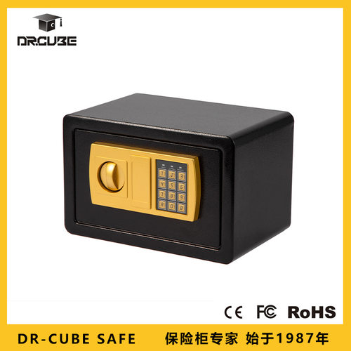 Dr.cube 保险柜-20RED型号 办公电子家用小型防盗钢板入墙保险箱