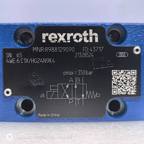 R988129090  4WE6C1X/HG24N9K4  # Rexroth节流阀