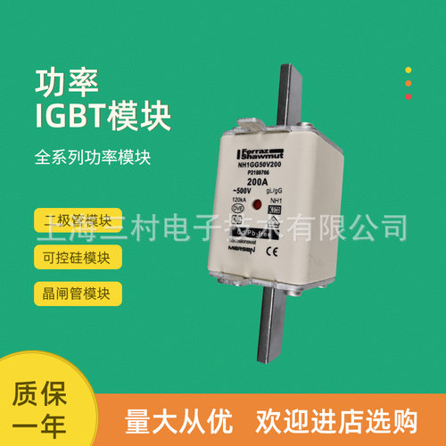 全新熔断器保险质保一年NH2GG50V50 B211601 NH2GG50V63 Z212634