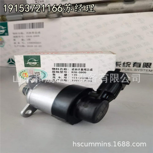 B10-080A进油计量阀总成 重油系统计量单元 玉柴配件