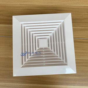 方形新风口排风口空调出风口天方地圆管道风机抽风口天花板排气口