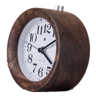 卧室床头静音 包邮 贪睡懒人夜光小闹钟 LABS木头学生创意个性