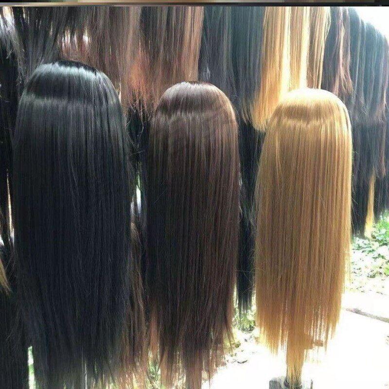 假人模型头发练习头模发型模特头美发专用的化妆师假发支架编发女