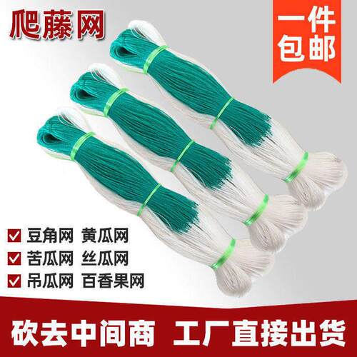 豇豆吊瓜丝瓜苦瓜黄瓜豆角百香果专用网植物爬藤网种植网攀爬农用
