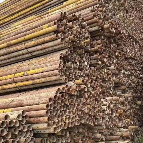 48建筑架子管 脚手架 搭架子管 废旧钢管 1.5寸钢管