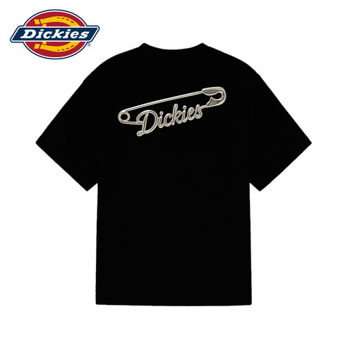 Dickies金属别针字母印花短袖T恤