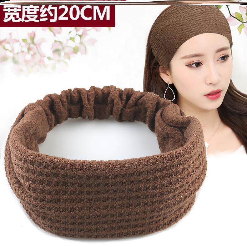 韩国头饰布艺发带女洗脸发箍头巾简约宽边头带韩版头箍头套发饰品