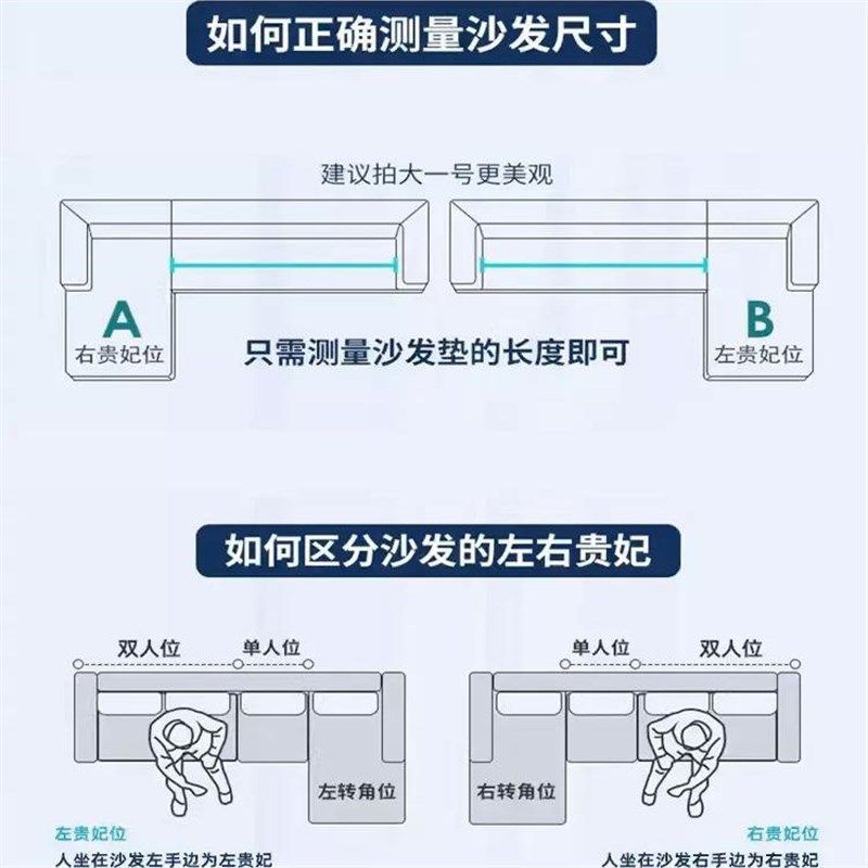 三座一贵妃沙发套罩裙边弹力万能全包通用型沙发垫盖布防尘保护套