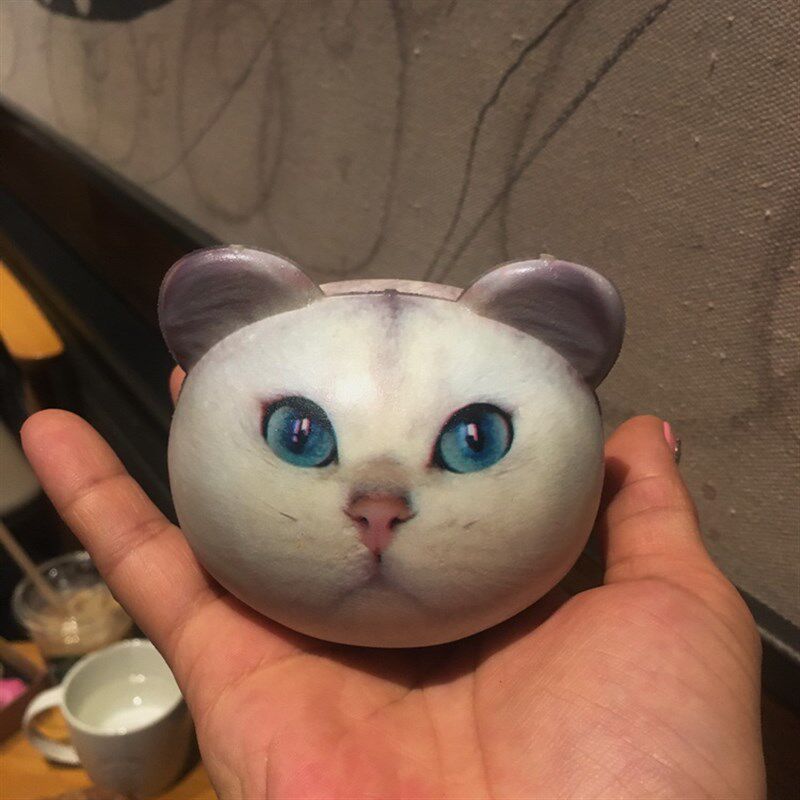 有猫 捏我呀 猫头造型减压球 创意玩具 软软的慢回弹 撸猫 过猫瘾