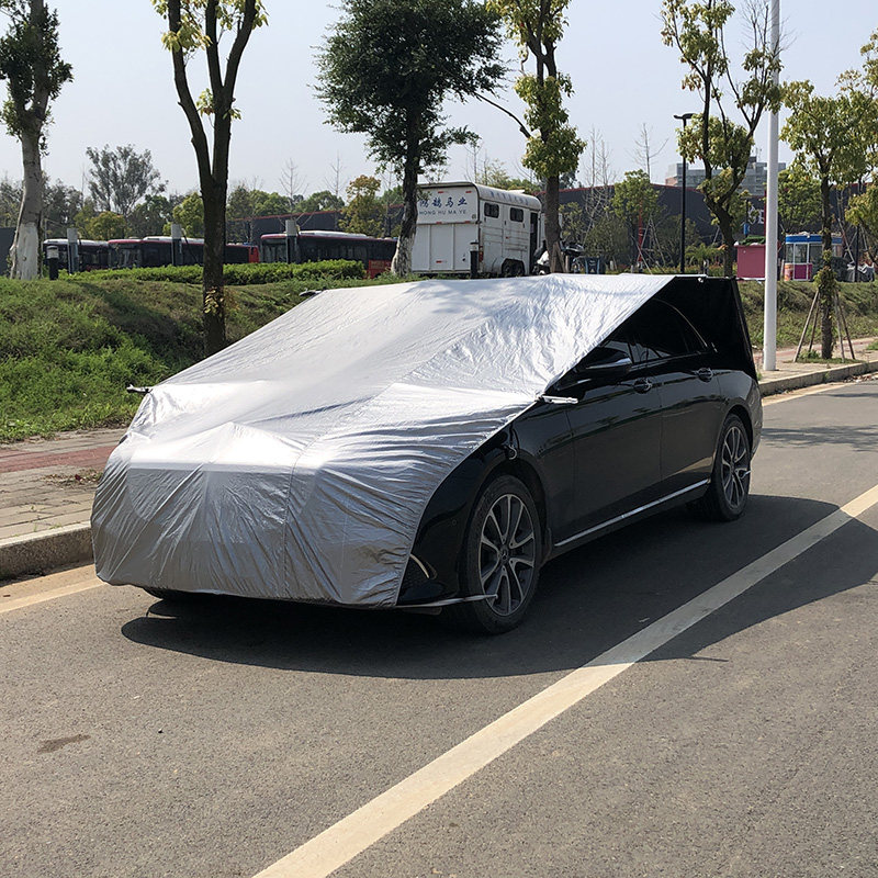 汽车防晒隔热遮阳车衣伞布全车帐篷夏天庶阳车棚罩挡太阳神器车顶